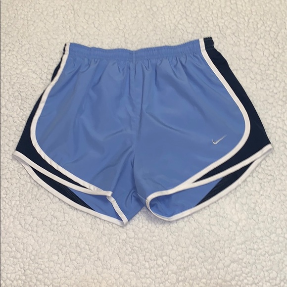 nike shorts baby blue